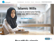 Tablet Screenshot of mywassiyah.com